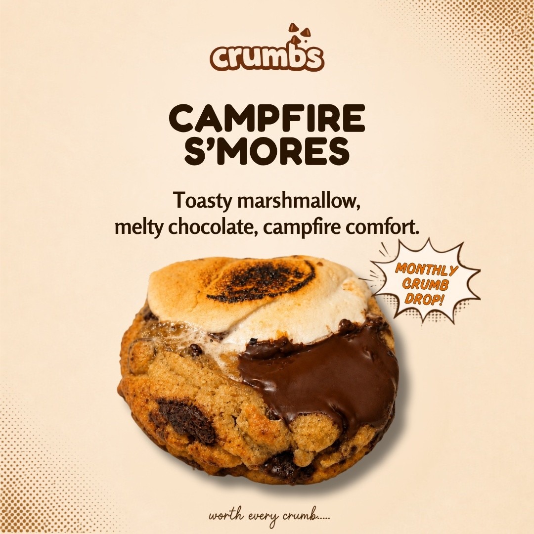 Campfire S'mores Artisan Cookie