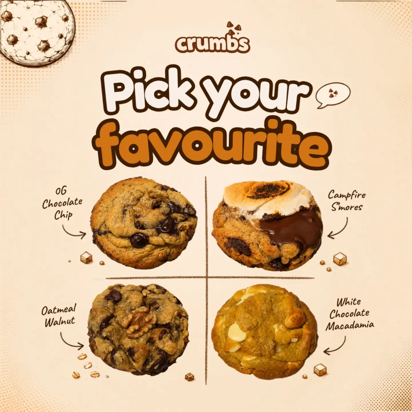 Crumbs Bakehouse Co. Freshly Baked Batch